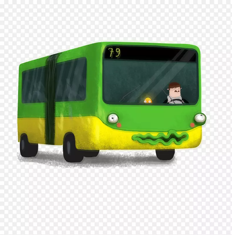波兹诺0144巴士图-绿色巴士