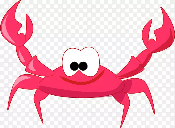 蟹红画夹艺术-螃蟹