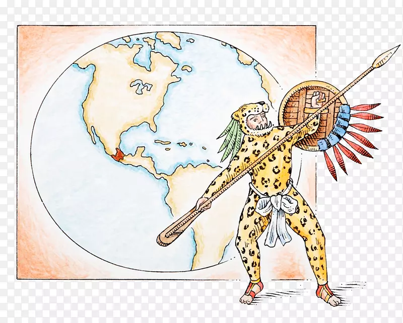 阿兹特克帝国美洲虎战士特诺奇蒂特兰-古埃及文明
