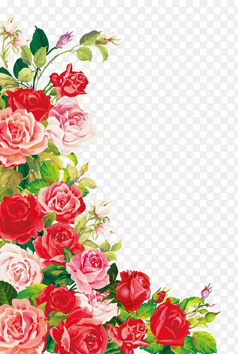 结婚请柬生日蛋糕贺卡鲜花-美丽的玫瑰