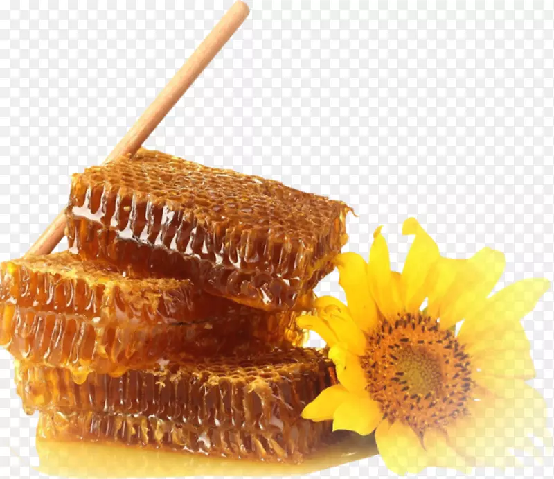 蜜蜂蜂窝墙纸-蜂蜜