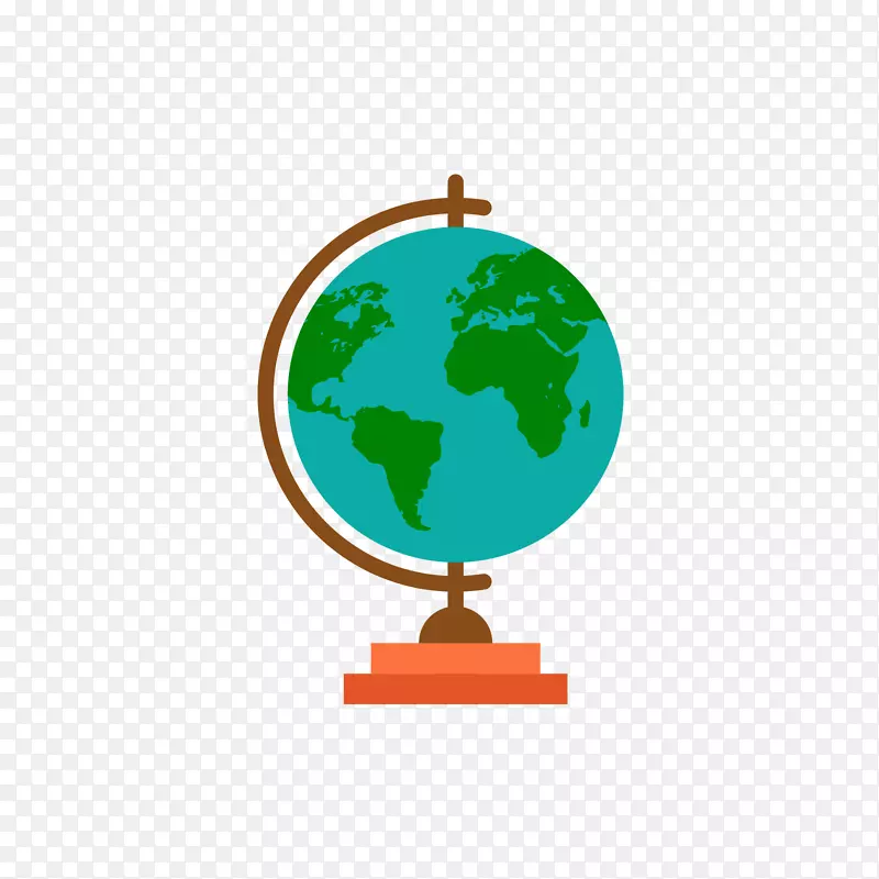 全球制图-绿色地球仪