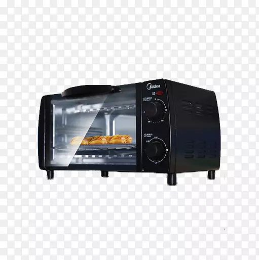 美的烤箱家用电器电饭煲真正的黑色烤箱产品
