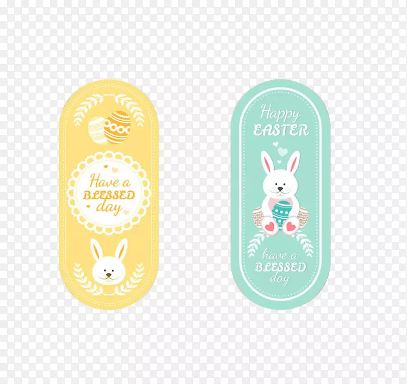 复活节兔子复活节彩蛋复活节卡片