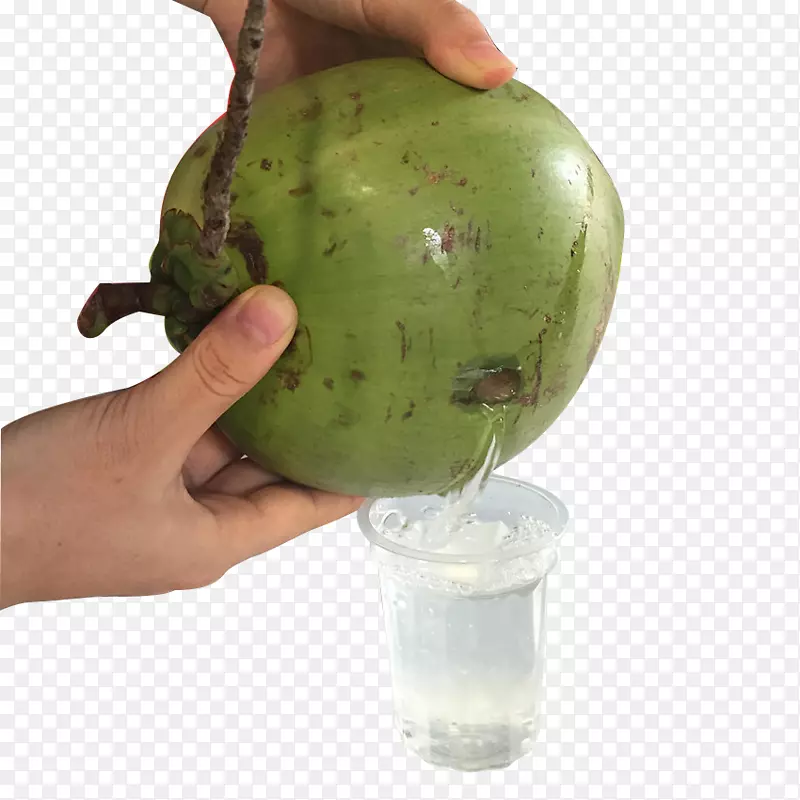 椰奶椰子水-保持手倒冷椰奶