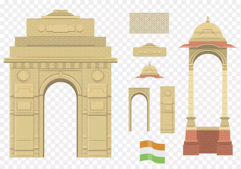 印度剪贴画印度门户-印度建筑