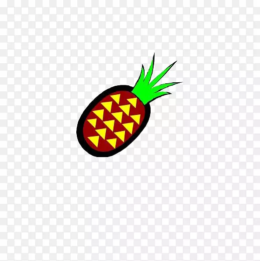菠萝剪贴画-菠萝