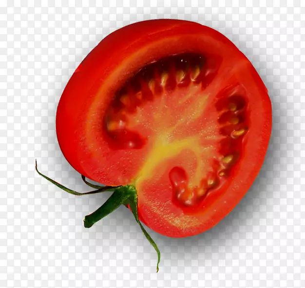 李子番茄灌木番茄炸薯条番茄酱-番茄裂口