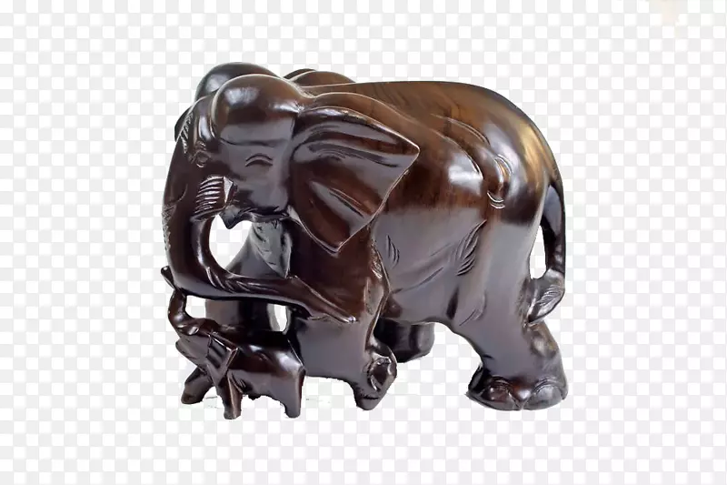 大象金属鼻子-创意木象