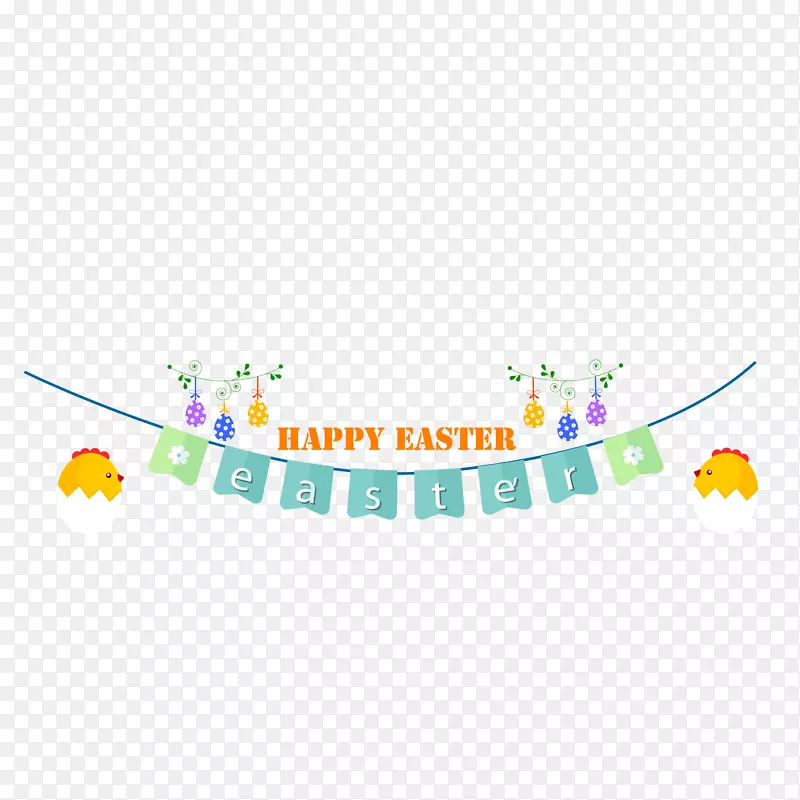 复活节兔子复活节蛋糕-复活节装饰吊坠