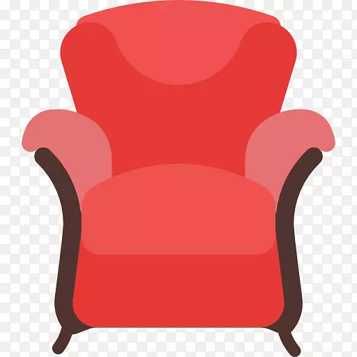 沙发家具座椅-红色座椅