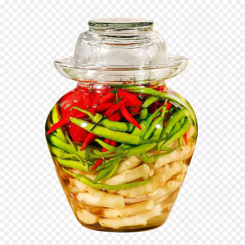 黄瓜腌制玻璃罐玻璃泡菜罐