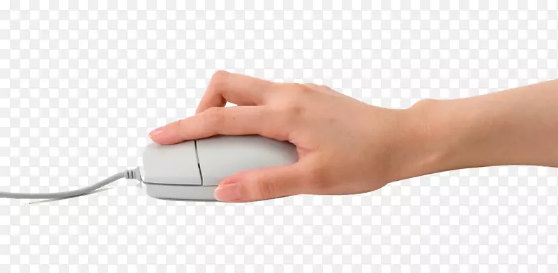 电脑鼠标手势-握住鼠标