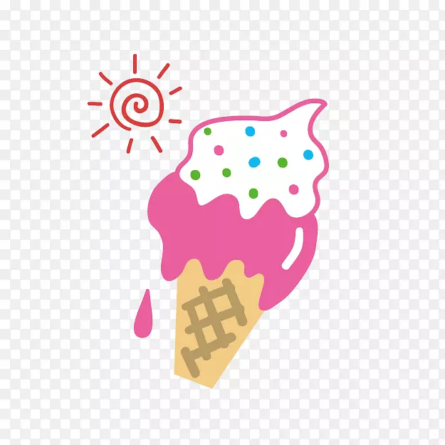 巧克力冰淇淋甜点-冰淇淋