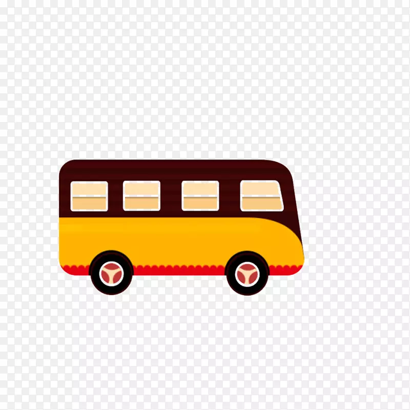 公共汽车公共交通海报-我们的巴士