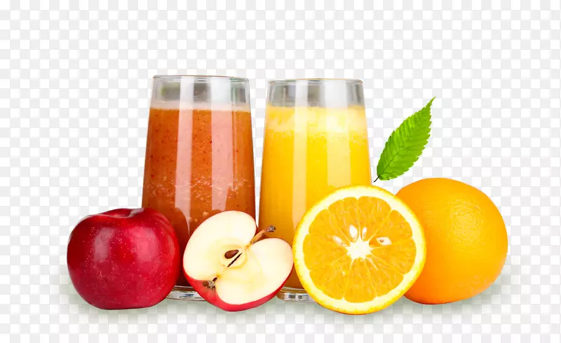 橙汁冰沙软饮料苹果汁鲜榨果汁饮料