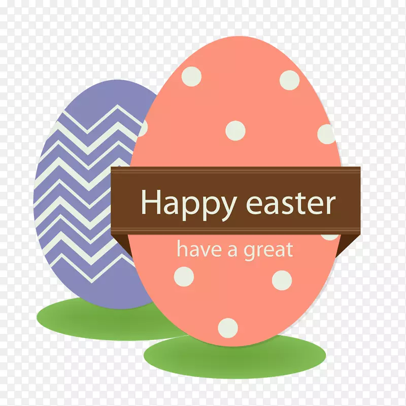 复活节兔子彩蛋插图-卡通复活节彩蛋