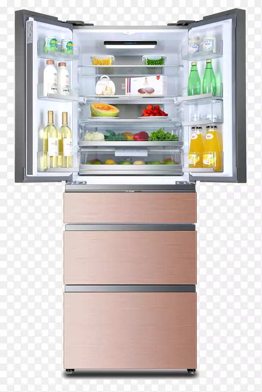冰箱海尔家电制冷节能冰箱节能静音冰箱