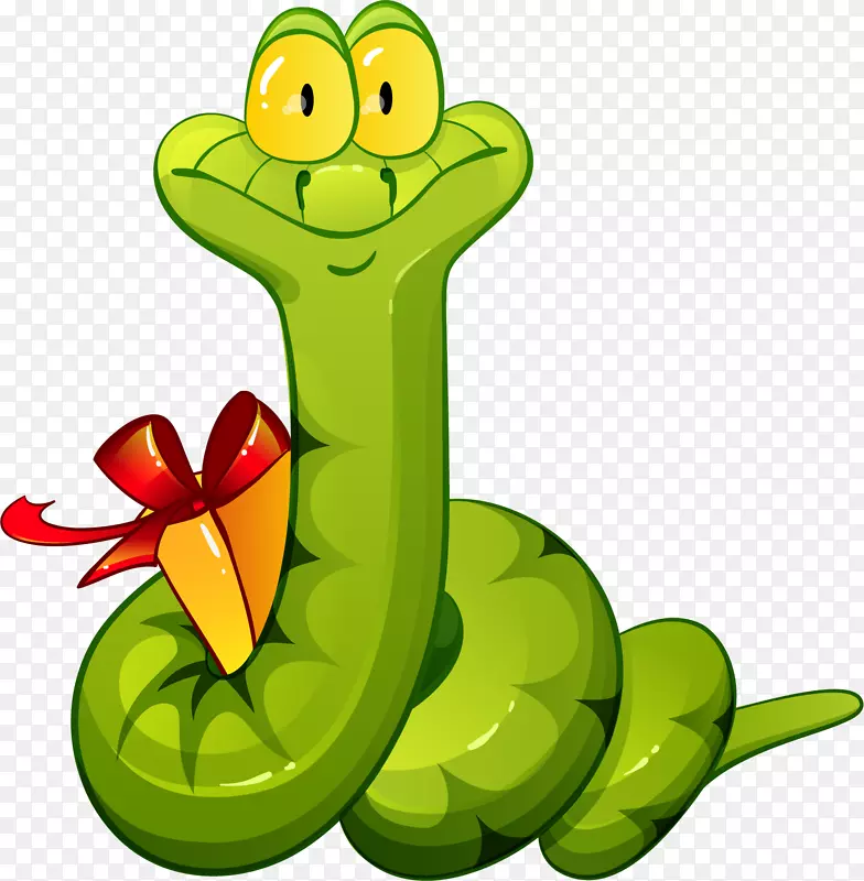 蛇农历新年-彩绘蛇