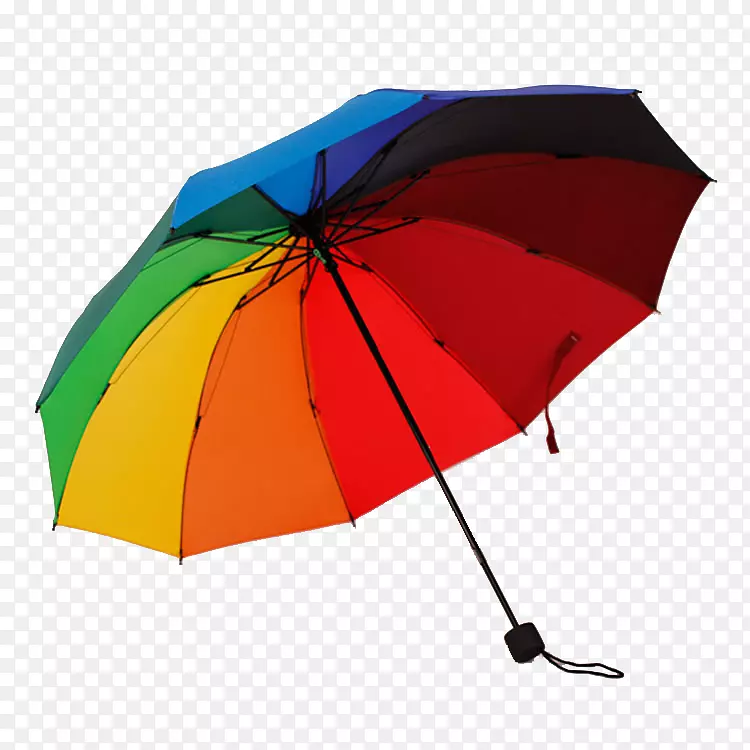 雨伞Amazon.com彩虹防晒服-可折叠彩虹伞