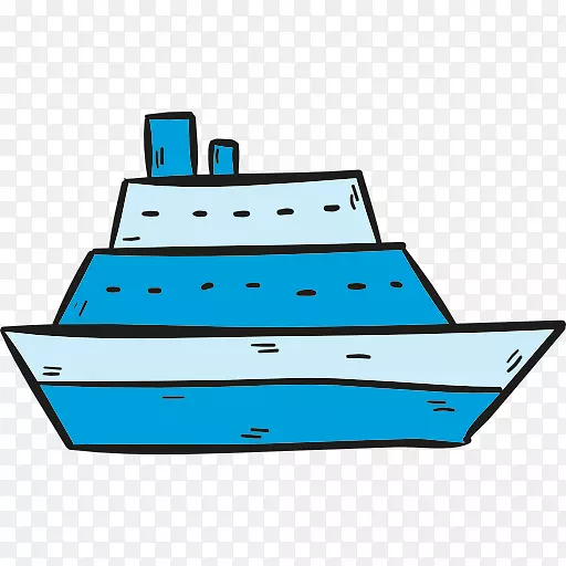 客船可伸缩图形图标-客船