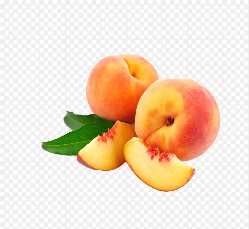 油桃脆果园墙纸-桃子