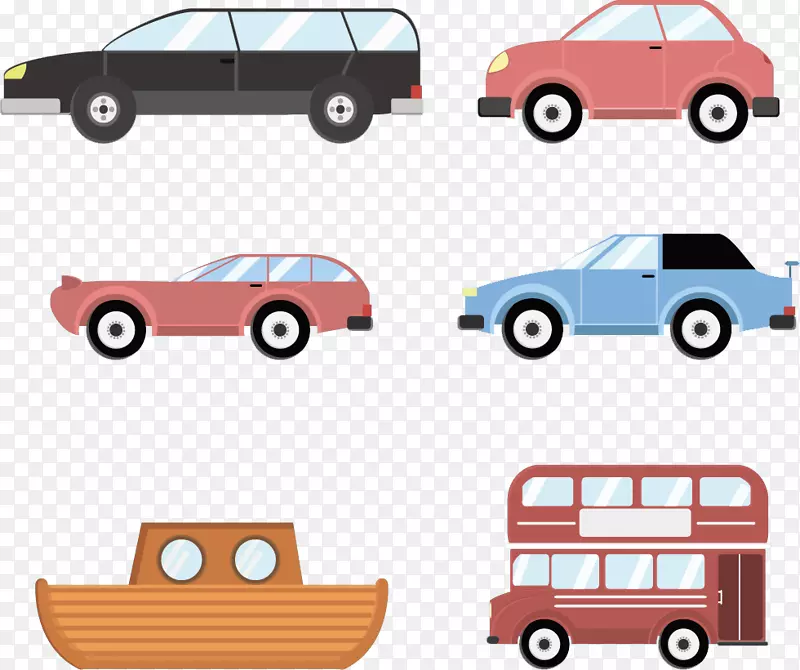 汽车、汽车设计、出租车剪贴画.汽车、出租车、船舶和车辆