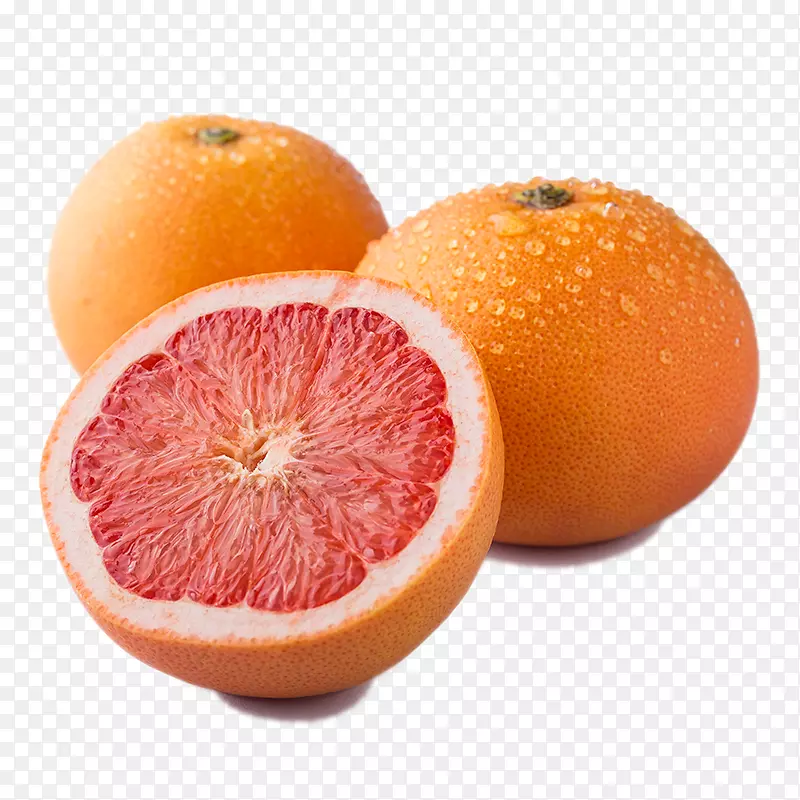 葡萄柚血橙橘子兰浦尔-三种葡萄柚