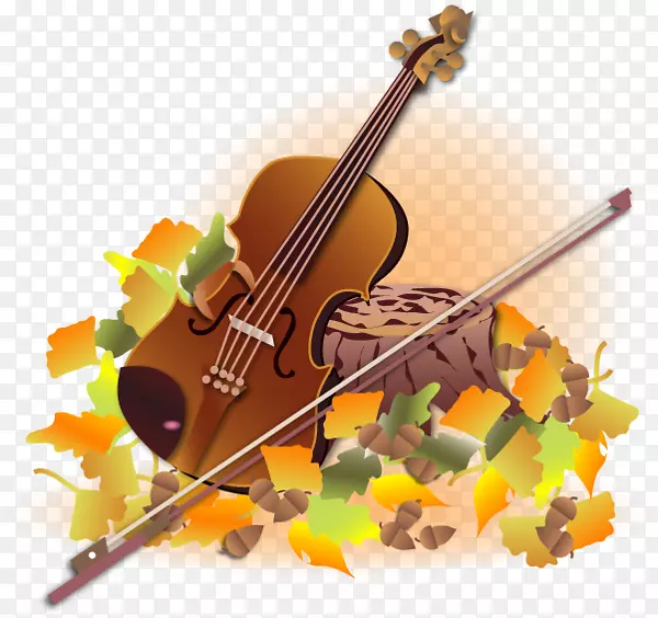 小提琴乐器演奏会秋手小提琴