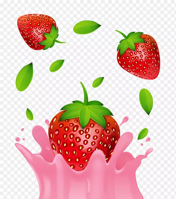 草莓味牛奶-草莓奶