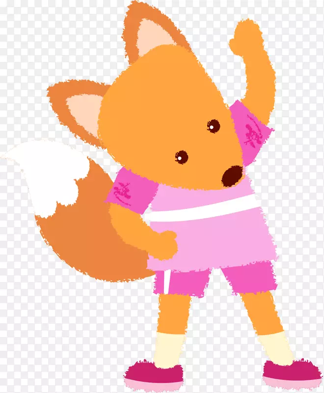 卡通狐狸-可爱的小狐狸