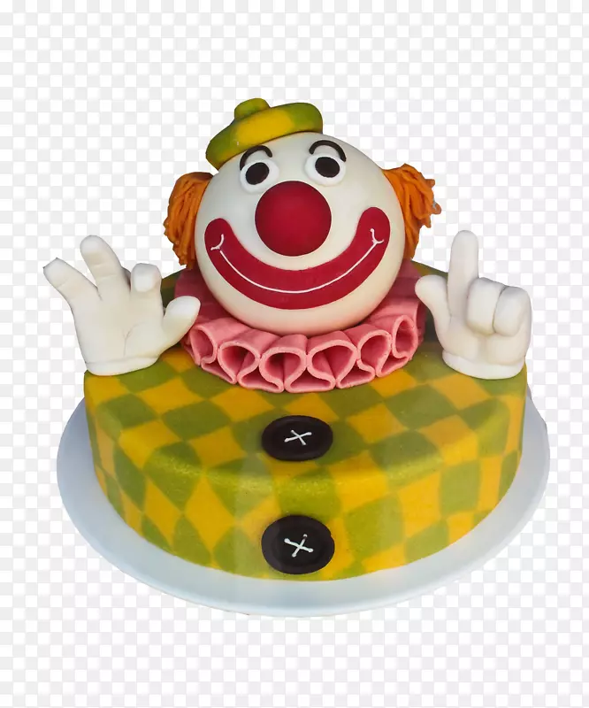 生日蛋糕杯祝你生日快乐-小丑蛋糕