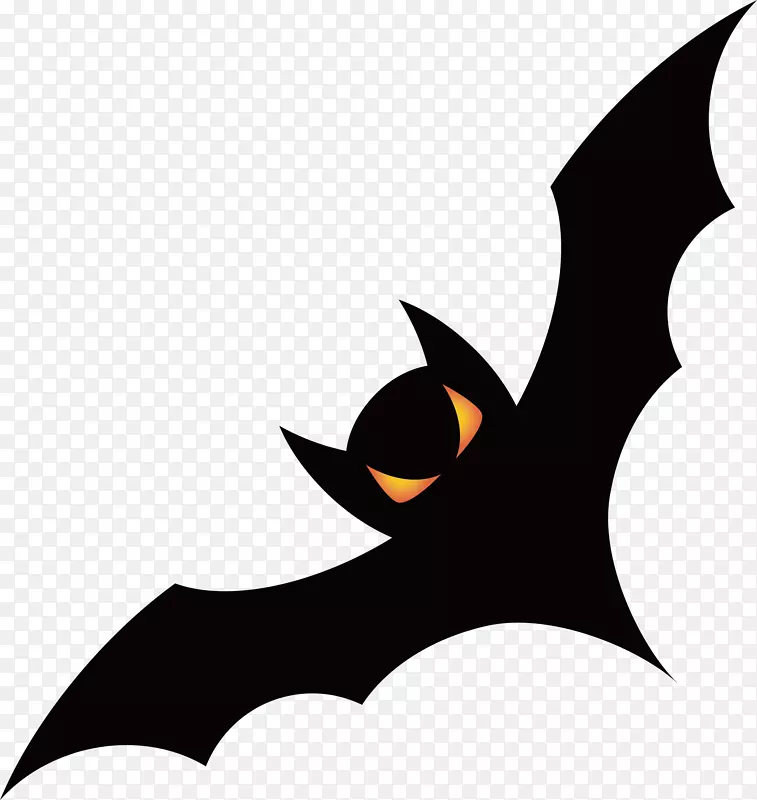 微型蝙蝠剪贴画.黑蝙蝠