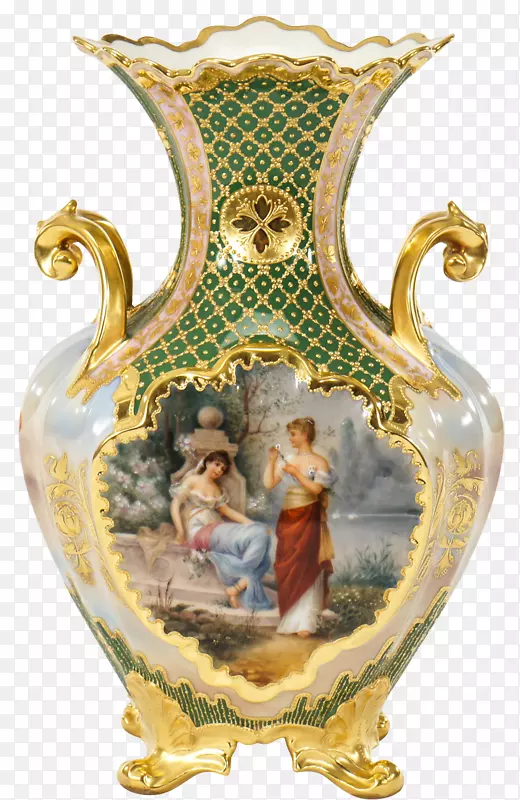 花瓶瓷古董餐具.花瓶