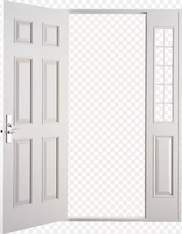 门户门android图标-白色门