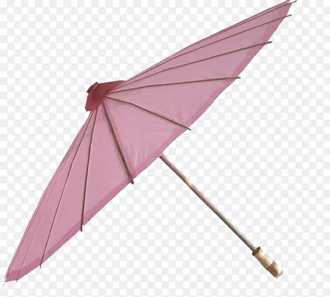 油纸雨伞粉红欧林格瓦霍复古粉红色紫色伞