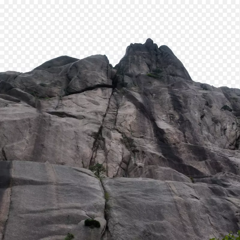 岩石地质标志-陡峭岩石