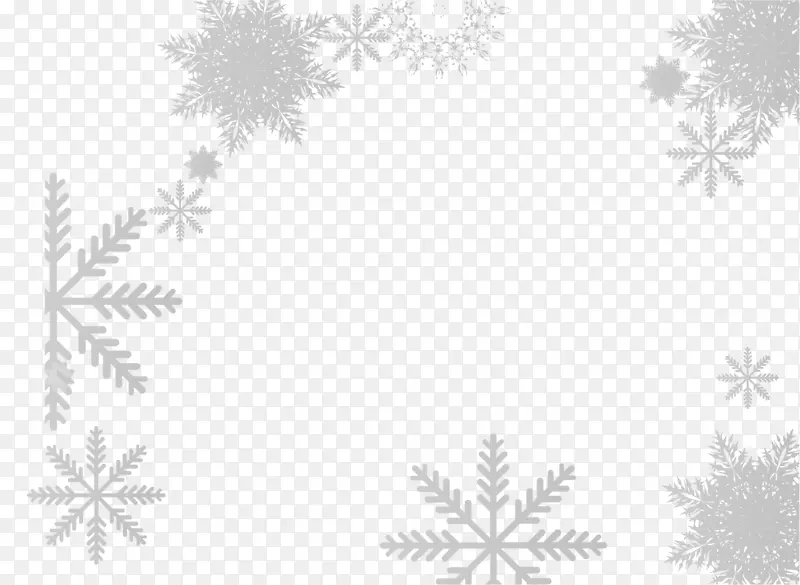 雪花图案-雪花背景材料aoxue