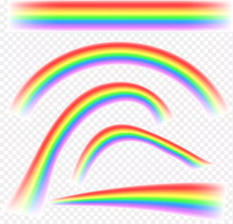Adobe插画彩虹-彩虹