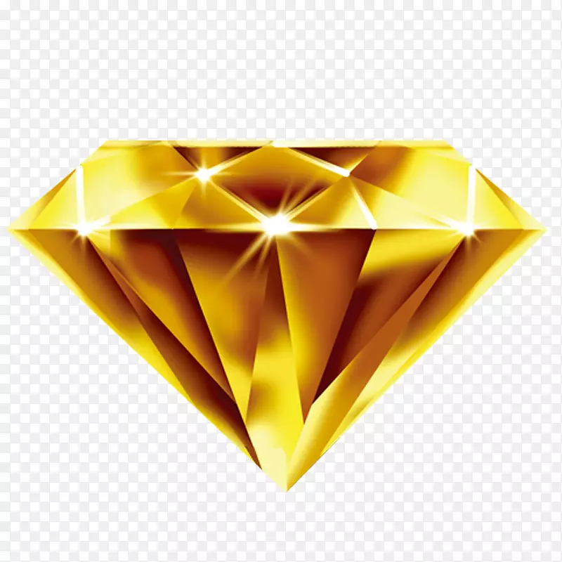 钻石黄色设计师金-黄色钻石
