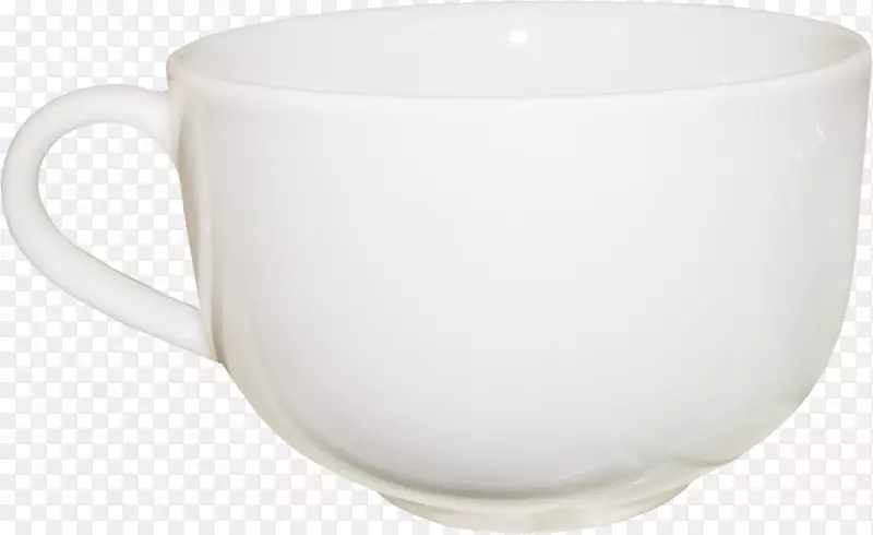 咖啡杯陶瓷玻璃杯碟白色杯子