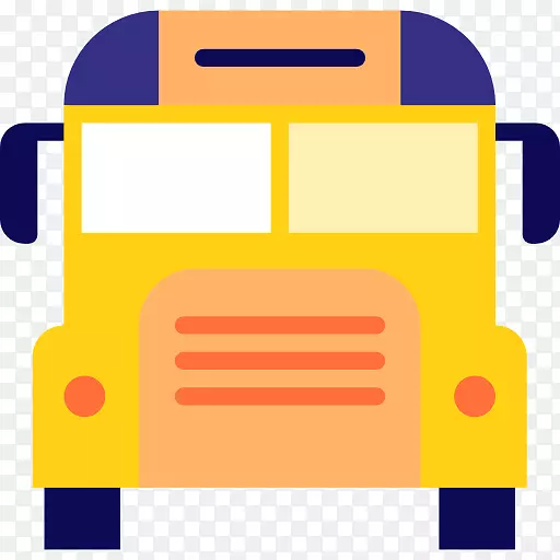公共汽车公共交通图标-巴士