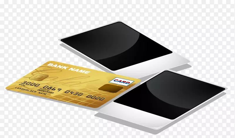 信用卡免费提供的平面信用卡材料
