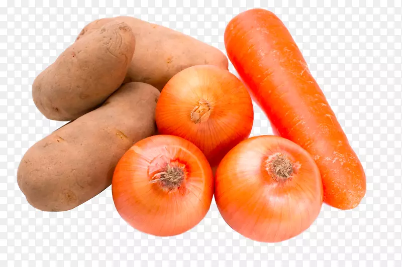 胡萝卜，洋葱圈，李子，番茄，土豆-赠送洋葱土豆