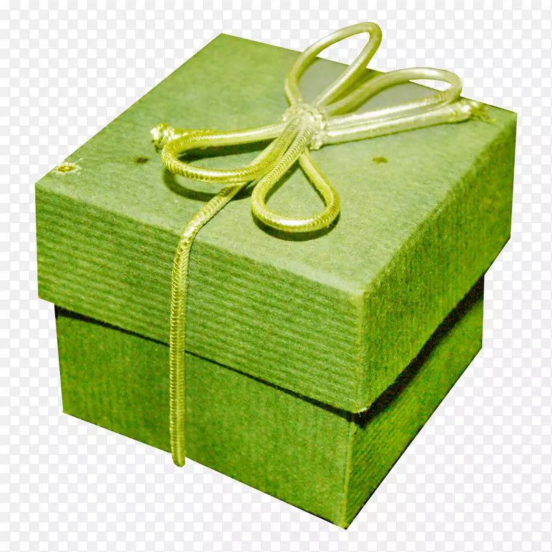 绿色蓝宝石盒-绿绳礼品