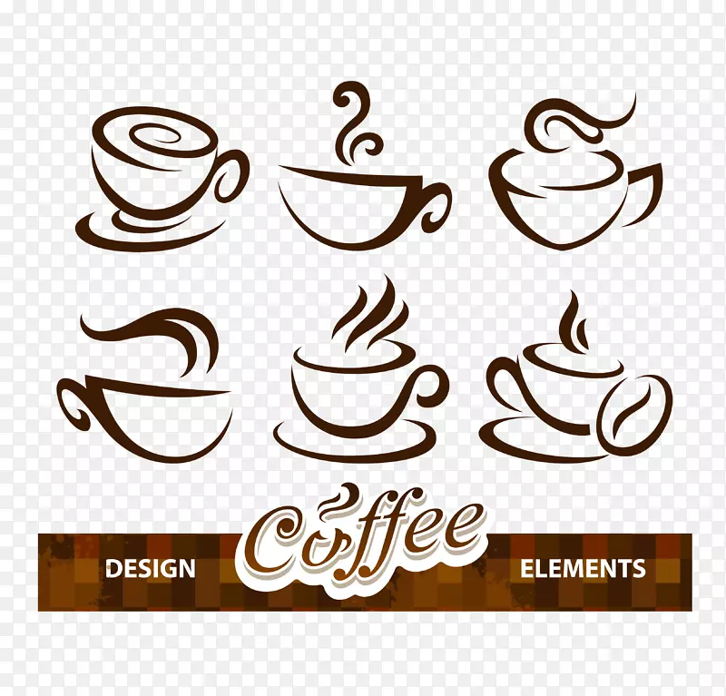 咖啡杯咖啡厅-咖啡杯素描