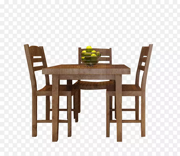 桌椅，家具，餐厅，厨房.桌椅