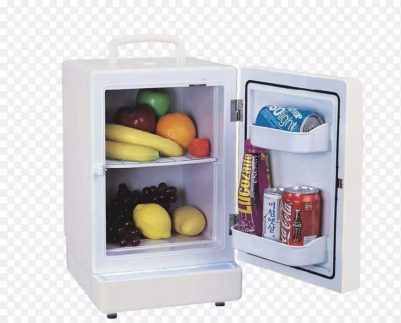 冰箱康吉拉多家电室厨房-白色汽车冰箱