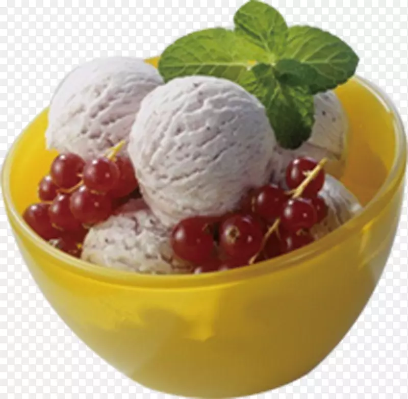 冰淇淋圣代冷冻酸奶冰糕早餐-冰淇淋