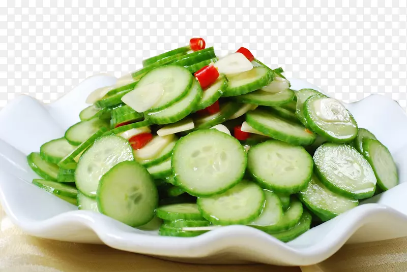 腌制黄瓜沙拉蔬菜-黄瓜沙拉